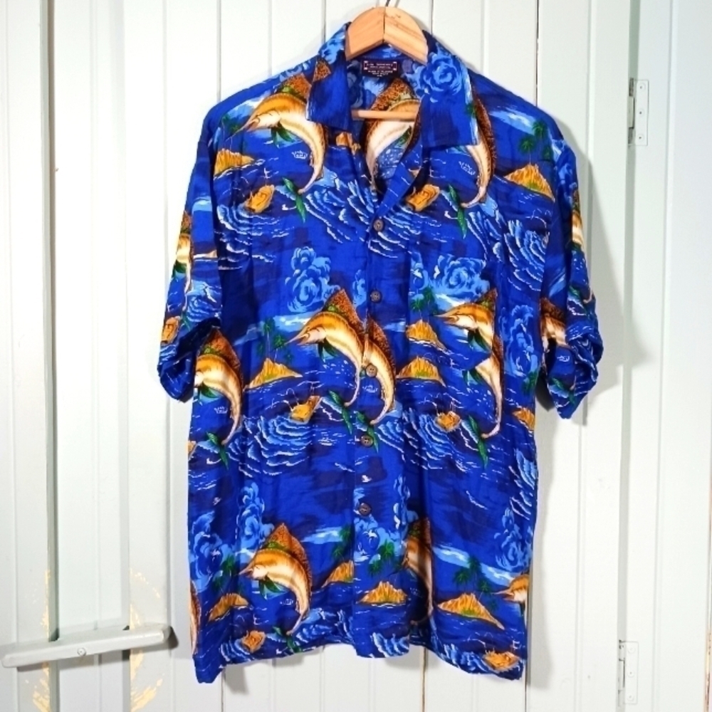 HAWAIIAN dad tourist shirt